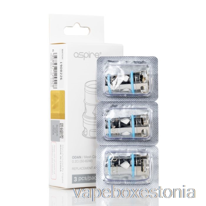 Vape Box Estonia Aspire Odan & Odan Mini Asendusmähised 0,2 Oomi Võrguga Mähised